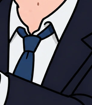 the tie and the collar, which is the entire firm